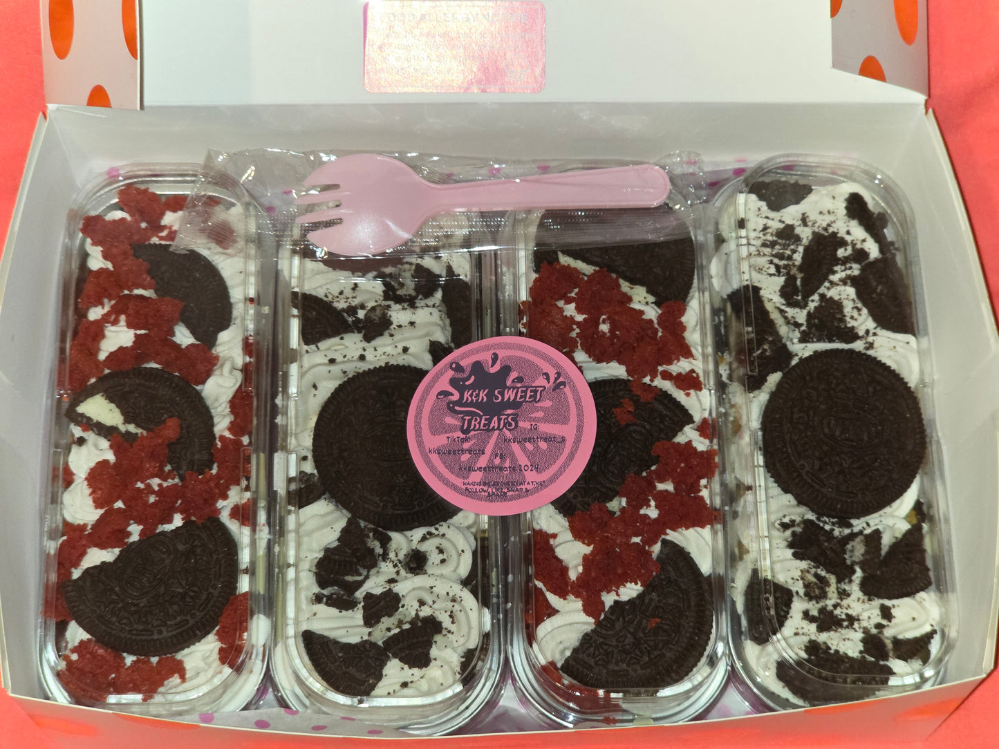 K&K Sweet Treats Tres Leche Flights 4ct.